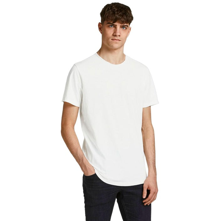 Man in white t-shirt from Urban City Styles men’s collection
