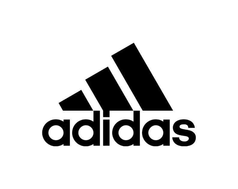 Adidas logo representing urban city styles on white background