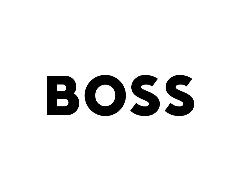 Boss logo exemplifying timeless elegance in modern luxury collection