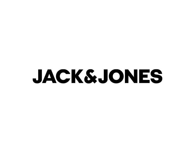 Jack & Jones logo from stylish men’s modern collection