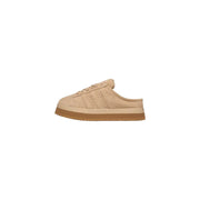 Adidas Originals men campus 00s winter sneaker in beige suede with tan rubber sole and classic three-stripe detailing