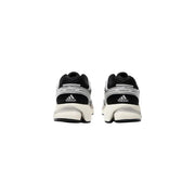 Black and silver adidas originals men control 5 sneakers with synthetic upper and chunky white midsole