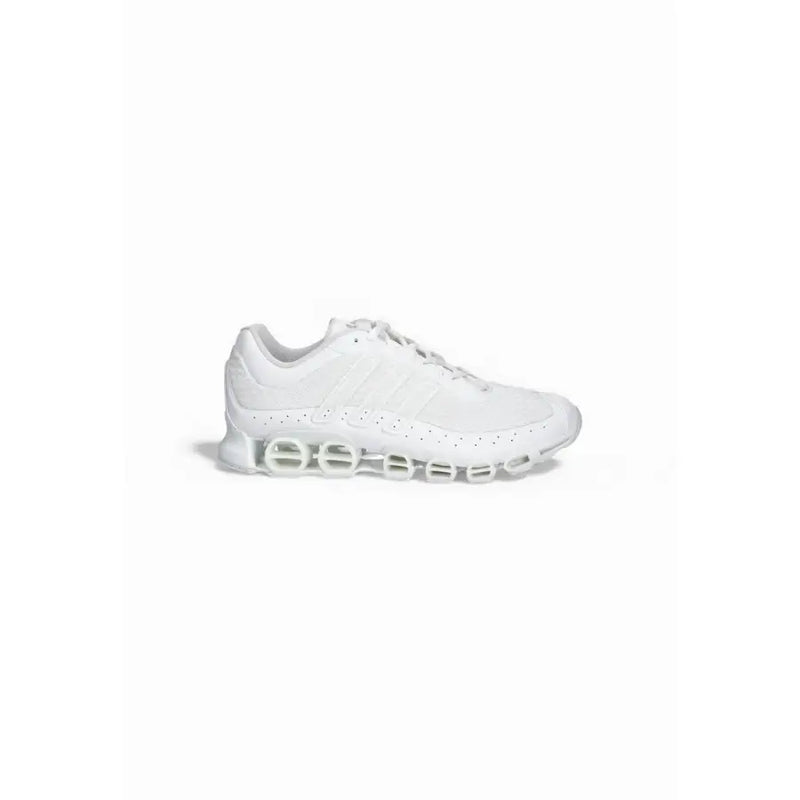 White adidas originals men megaride sneakers synthetic with sleek minimalist design and distinctive air cushioned sole