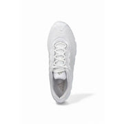 White adidas originals men megaride sneaker with mesh upper and rubber sole synthetic material