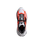 Vibrant orange and white adidas originals men sneakers synthetic adistar XLG 2.0 with black laces and accents