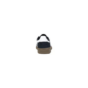 Adidas Originals women suede handball spezial sneakers black with a black and white low-top suede upper and rubber sole