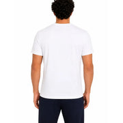 Aeronautica Militare men cotton underwear white crew neck t-shirt with short sleeves made from breathable cotton