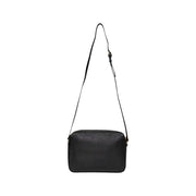 Black leather camera bag with adjustable shoulder strap from Alviero Martini Prima Classe for women