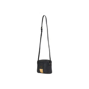 Alviero Martini Prima Classe black print shoulder bag with zip and black Moschino crossbody bag with gold-tone accent