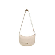 Alviero Martini Prima Classe beige Canvas-Umhängetasche mit Reißverschluss