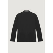Antony Morato men blazer in black with sleek minimalist design and subtle contrast stitching for formal wear