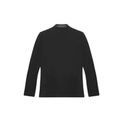Antony Morato men blazer black tailored with sleek minimalist design and subtle seam detailing for formal wear