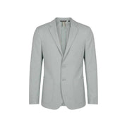 Antony Morato men blazer in light gray with a classic two-button design and structured shoulders for formal wear