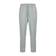 Antony Morato graue, schmal geschnittene Herrenhose aus Polyester-Viskose mit elastischem Bund und passendem Kordelzug
