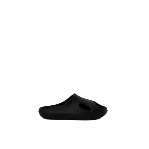 Antony Morato Schwarze Herren-Gummipantoffeln in Größe 3 mit elegantem, minimalistischem Design und offener Zehenpartie aus Gummimaterial