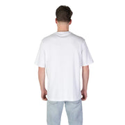 Antony Morato men t-shirt white cotton classic crew neck short sleeves casual wear