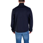 Men’s navy blue long-sleeved collared shirt from Antony Morato for fall winter collection
