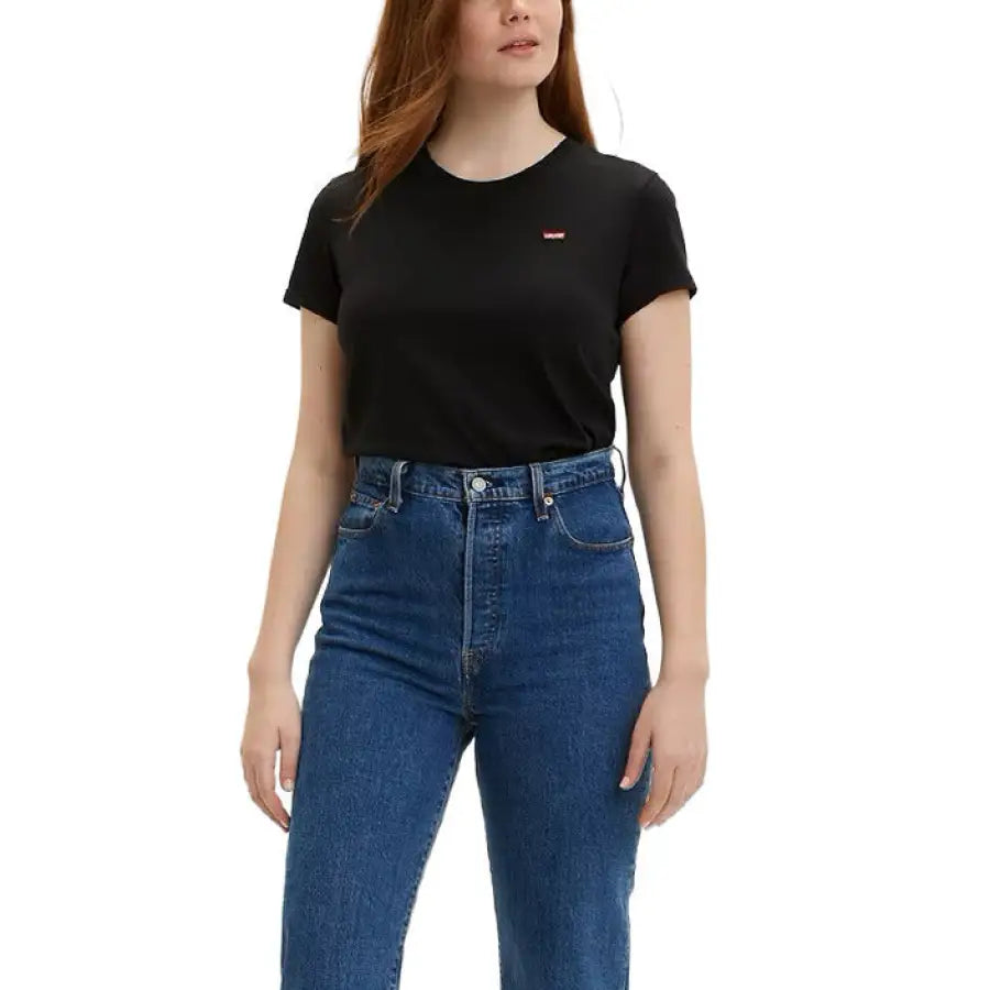 Levi`s - Women T-Shirt - black / XXS - Clothing T-shirts