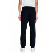 Men’s navy blue sweatpants with elastic cuffs from Armani Exchange Fall Winter collection