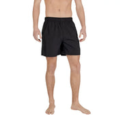 Armani Exchange Short de bain noir pour homme en polyester avec taille élastique et tissu léger et lisse, idéal pour le printemps et l'été.
