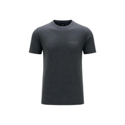 Dark gray Armani Exchange men cotton crew neck t shirt with subtle logo embroidery on the chest