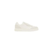 Armani Exchange men sneakers white lace up polyurethane low-top with clean minimalist design and subtle contrasting panels
