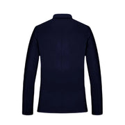 Dark blue men’s blazer with long sleeves from Armani Exchange Spring Summer collection