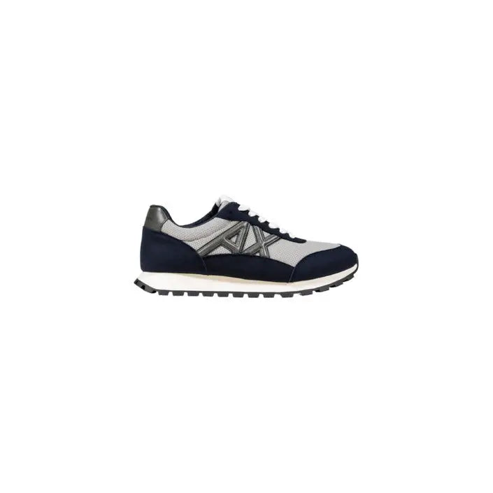 Armani Exchange Black Gray and NavyMen’s Athletic Sneakers Armani Exchange Men Sneakers with Logo shoes size 13 new  main image 3