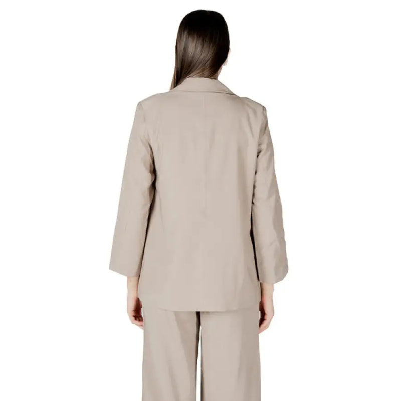 Beige blazer and pants set from Beige Blazer and Pants Suit collection