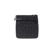 Black Armani Exchange crossbody bag with embossed pattern for stylish everyday use