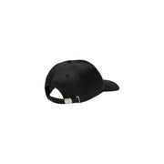 Black Calvin Klein baseball cap displayed, stylish and adjustable for men and women