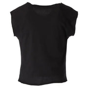 Black boxing graphic t shirt with short sleeves, relaxed fit, and soft, smooth fabric in black color