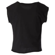 Black boxing graphic t shirt with short sleeves, relaxed fit, and soft, smooth fabric in black color