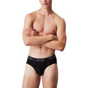 Black Calvin Klein briefs from the Calvin Klein Thong and Brief Collection