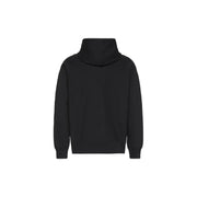 Black cowl neck sweatshirt from Calvin Klein featuring a sleek and modern design