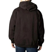 Back view of black hooded sweatshirt from Tommy Hilfiger Jeans Men Sweatshirts collection