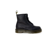 Black leather Dr. Martens Women’s Ankle Boots crafted from 100% leather