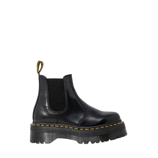 Black Leather Platform Chelsea Boot showcasing stylish footwear for modern fashion