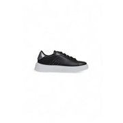 Black leather sneaker with white sole from Furla Women’s collection