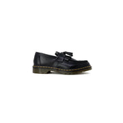 Black leather tassel loafer in Dr Martens Mens Slip On Shoes for Fall Winter collection