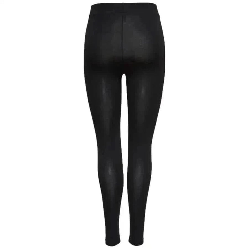 Black Only Women Leggings ideal for fitness, casual wear, and comfort
