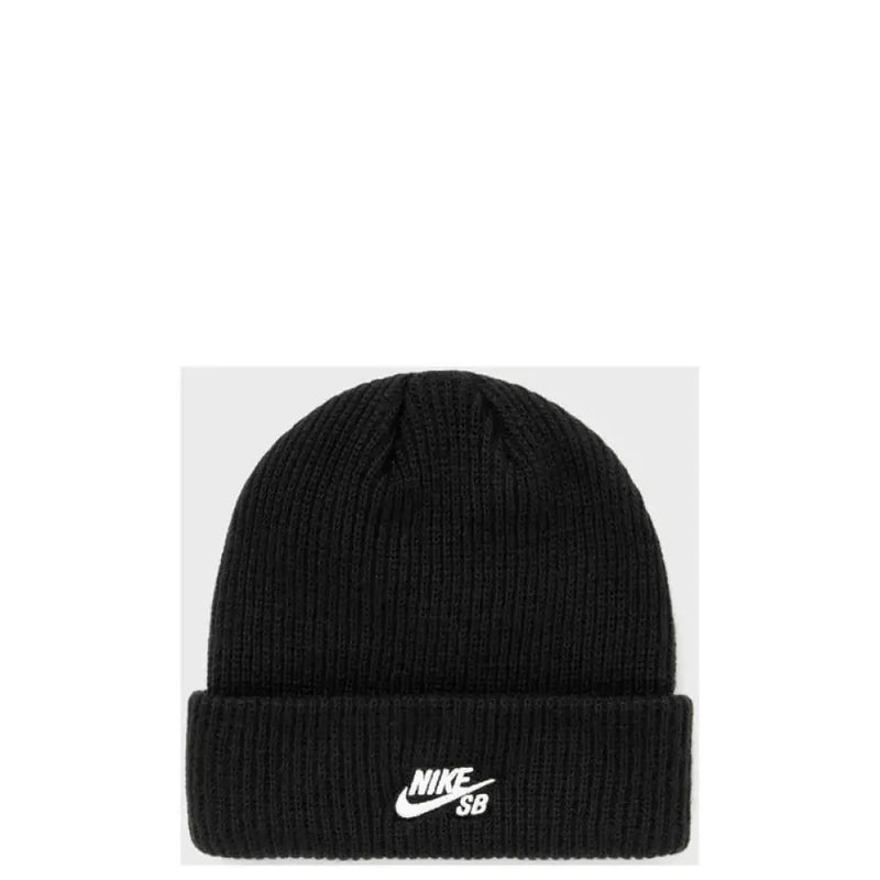 Black Nike SB Beanie for stylish warmth and comfort in any setting