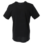 Black Nike short sleeve t shirt made of soft cotton fabric with crew neck and comfortable fit