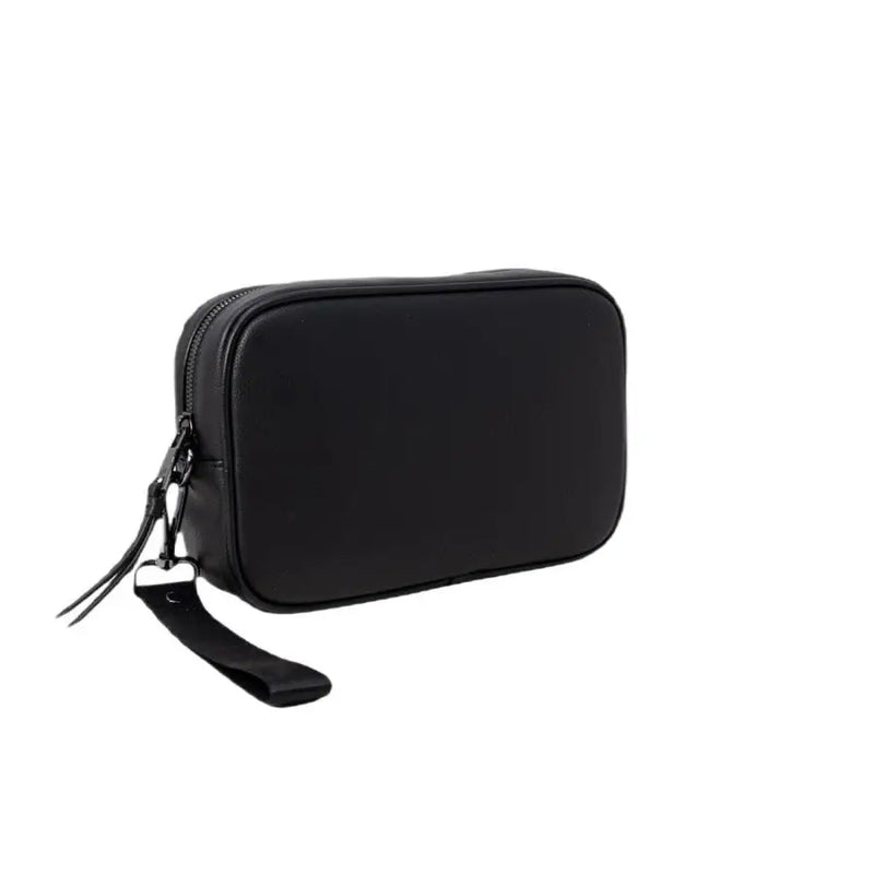 Black rectangular wristlet and crossbody bag for versatile fashion accessories
