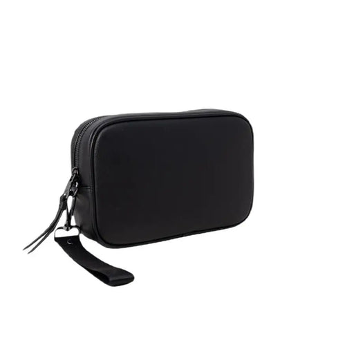 Black rectangular wristlet and crossbody bag for versatile fashion accessories