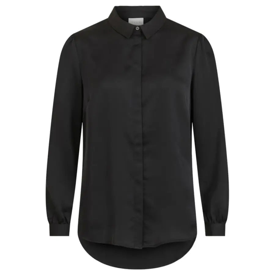 Vila Clothes - Women Shirt - black / 34 - Clothing Shirts