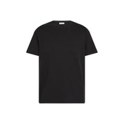 Mens black short-sleeve T shirt displayed on a mannequin for sale
