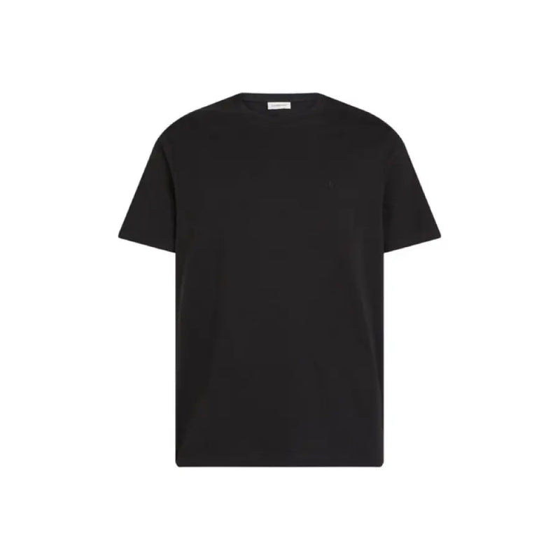 Mens black short-sleeve T shirt displayed on a mannequin for sale