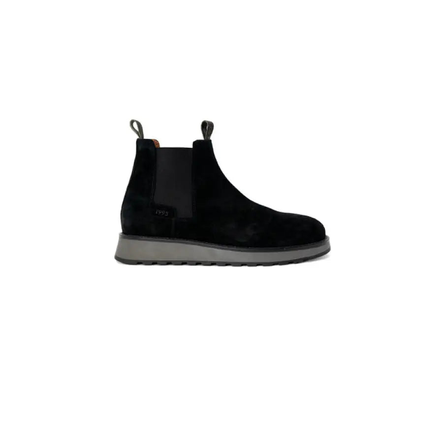 
                      
                        Liu Jo Men Boots - Black Suede Chelsea Boots for Urban City Style Fashion
                      
                    