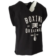 Black Boxing Graphic T Shirt displayed on a mannequin showcasing athletic style